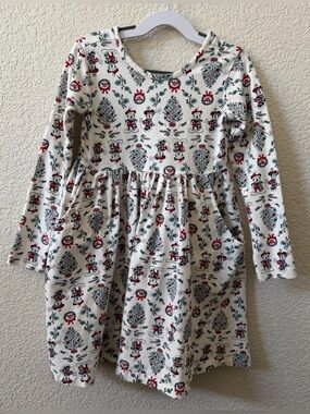 Hanna Andersson Girls size 5 (110 CM) Disney Collection Holiday Dress Minnie